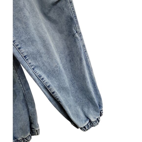 Torrid Mid Rise Jogger Jeans Womens 24R Blue Denim Stretch Casual Plus Size 2024 - Picture 8 of 13
